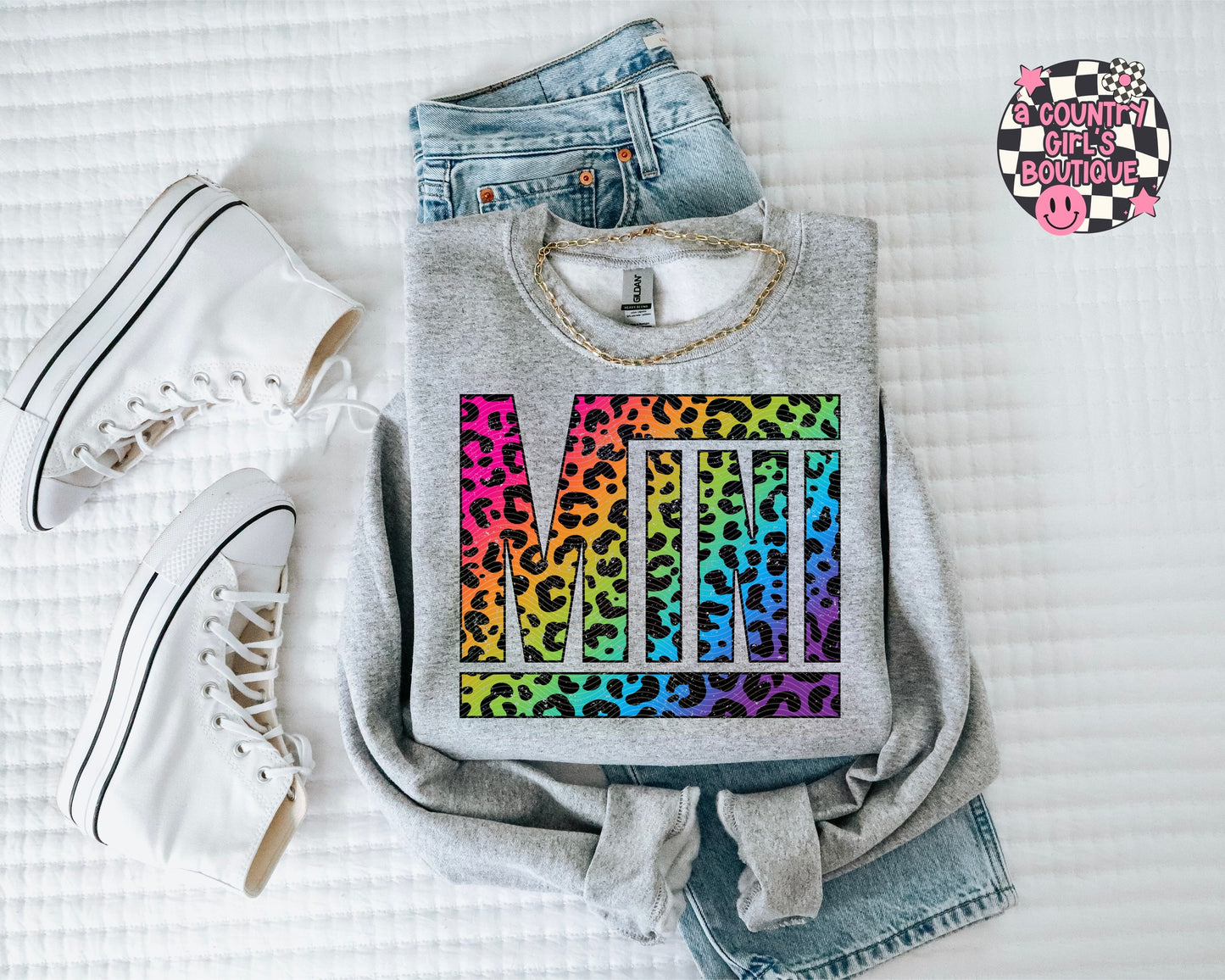 Mama/Mini rainbow leopard