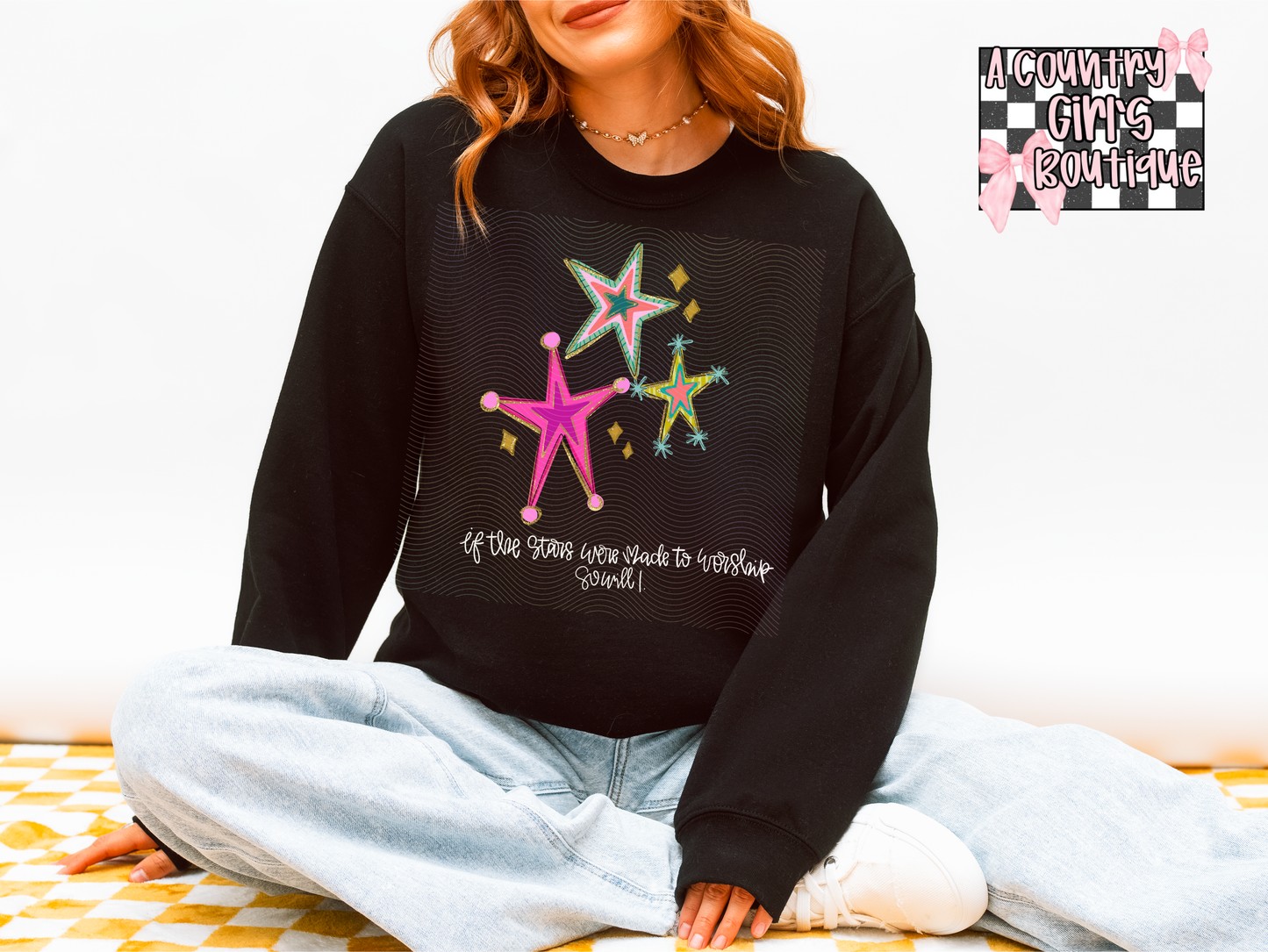 If the stars were made to worship so will I