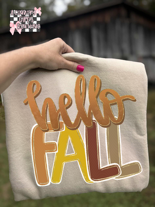 Hello fall