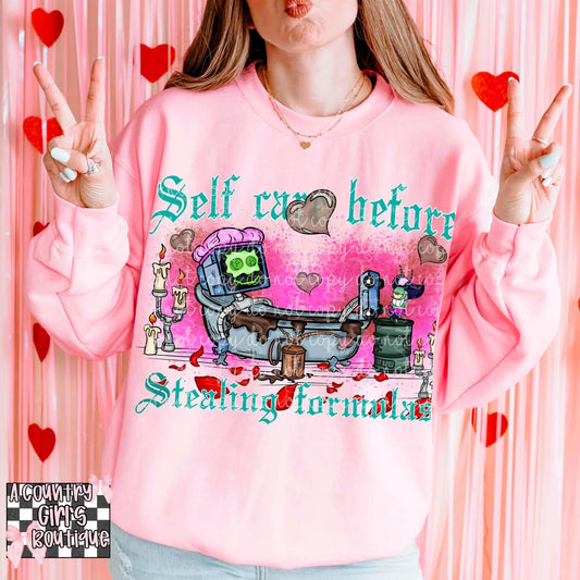 Self care before stealing formulas