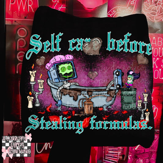 Self care before stealing formulas