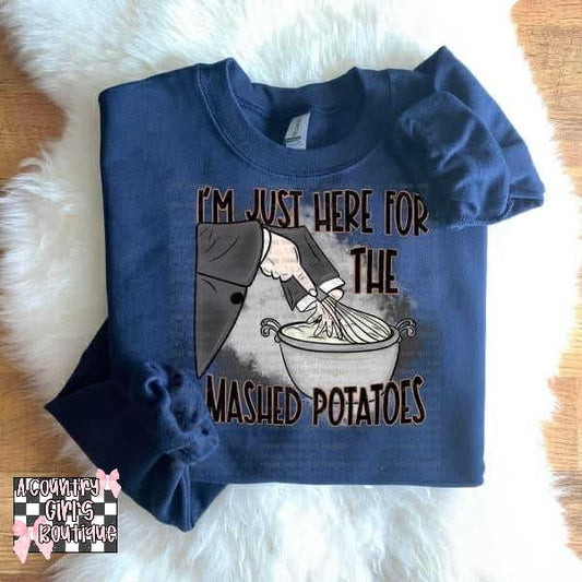 I'm just here for the mashed potatoes