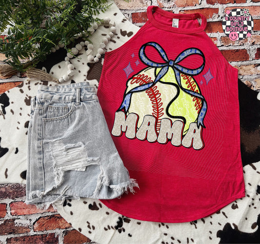 Faux Lace Baseball/Softball