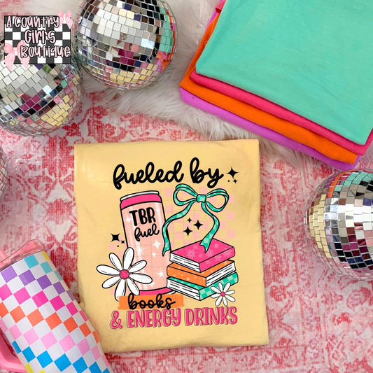 Fueled by books and energy drinks