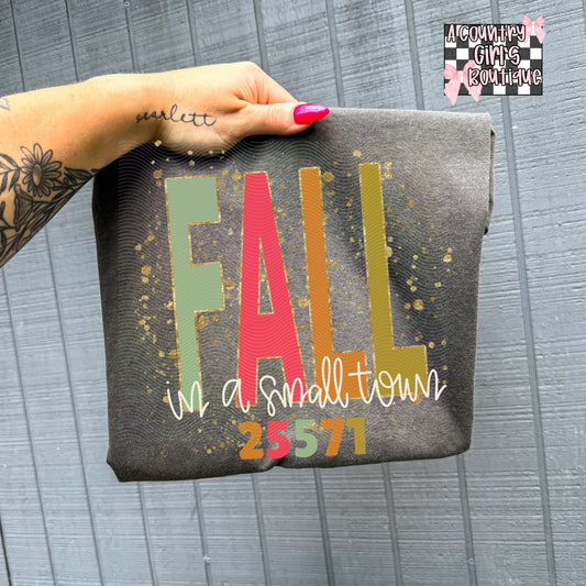 Fall in a small town