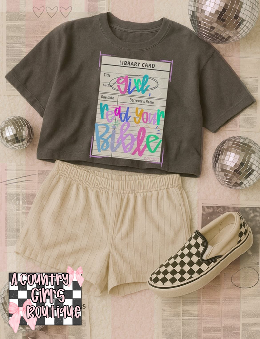 Girl, read your Bible