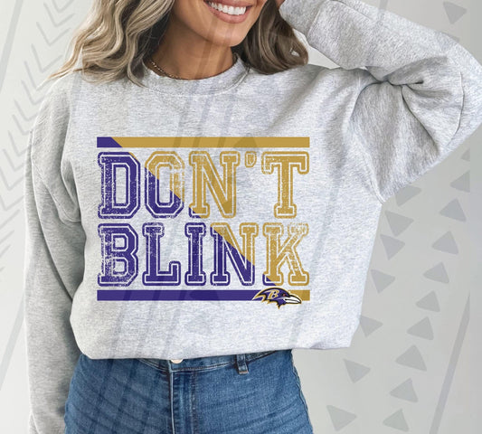 Don’t blink