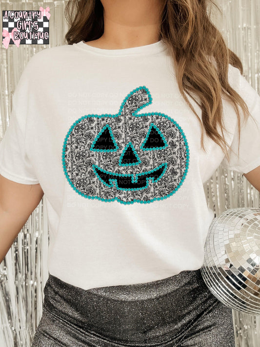 Turquoise pumpkin