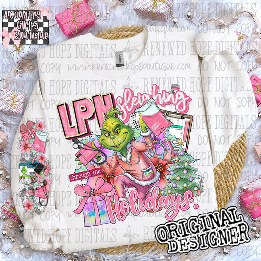 LPN sleighing the holidays