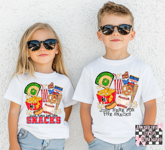 Just here for the snacks