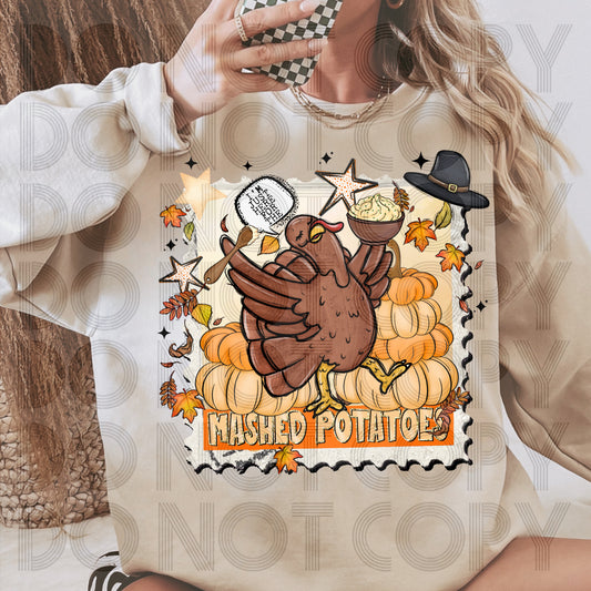 Just here for the mashed potatoes