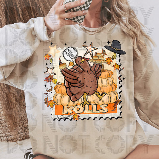 Just here for the rolls