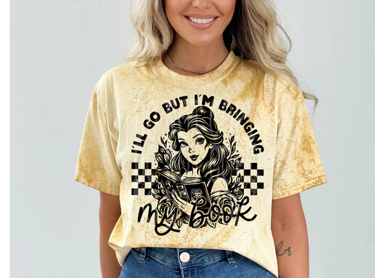 I'll go but I'm bringing my book