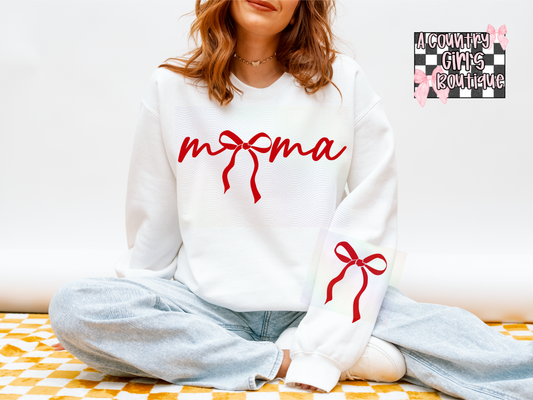 Mama Red bow