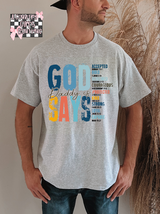 God Says Daddy is
