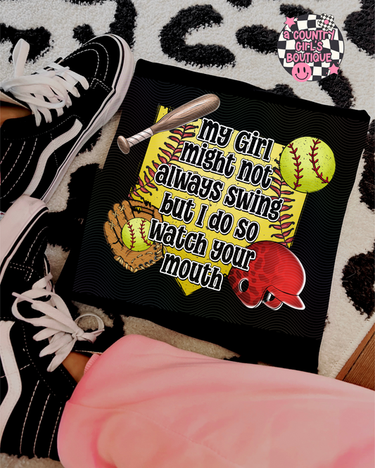 My girl might not always swing