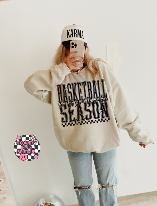 Basketball season is my favorite season