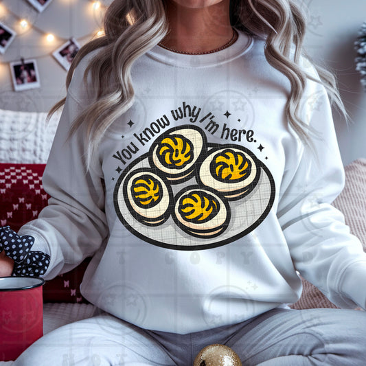 You know why I'm here