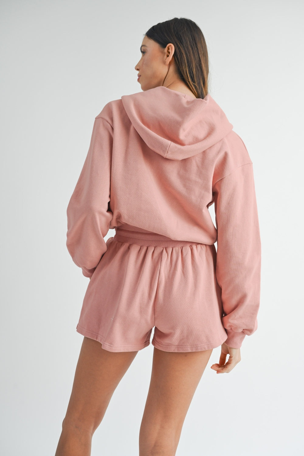 MABLE French Terry Hooded Romper